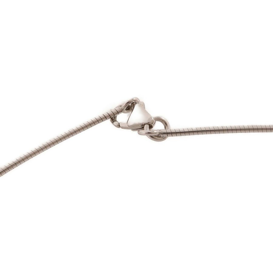 HERMES 金屬Pop H Necklace項鍊白色/銀色-4