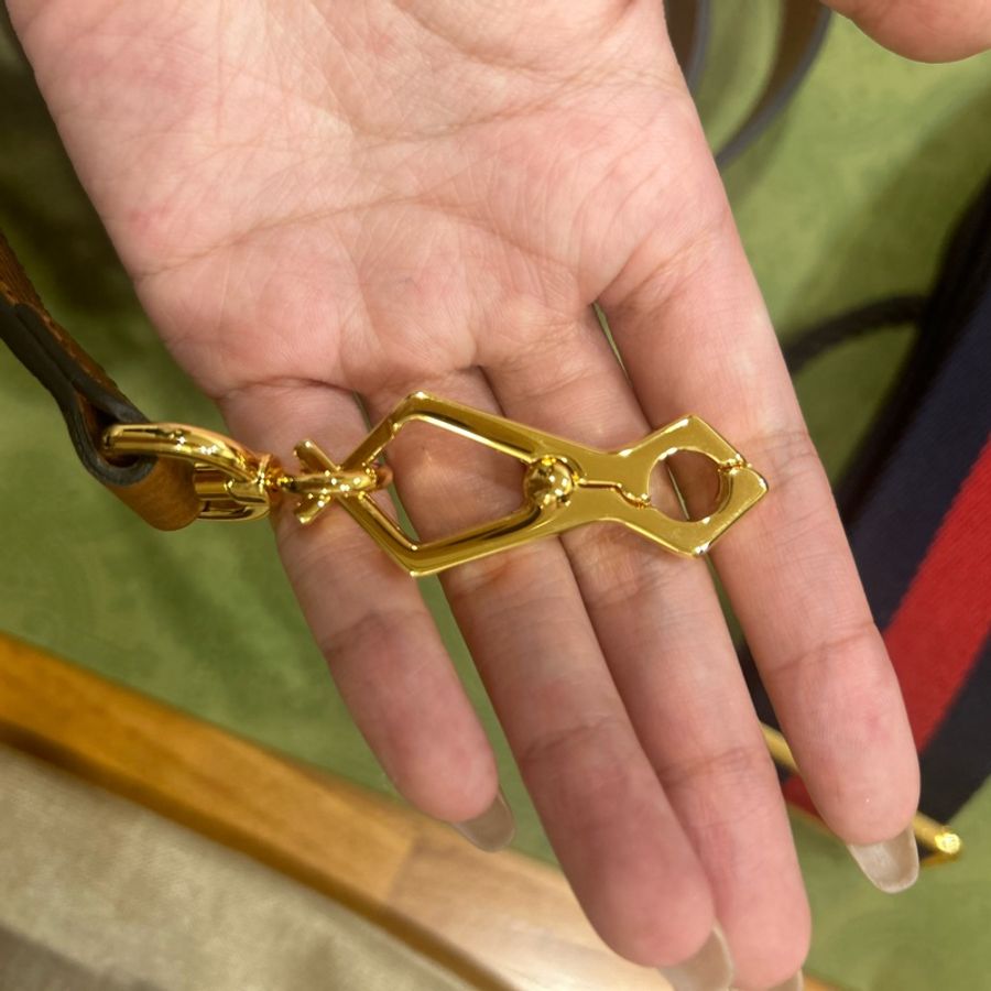 Gucci 1955 mini 雙肩帶 牛仔色(全新/完全沒背過)-16