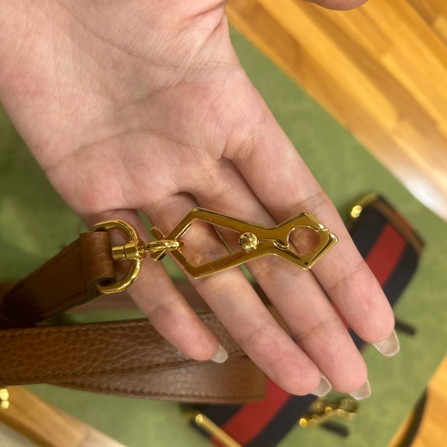 Gucci 1955 mini 雙肩帶 牛仔色(全新/完全沒背過)-18