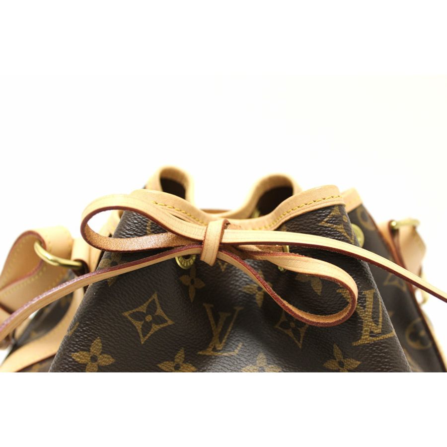 Louis Vuitton Classic Monogram Petit Noé Bucket Bag-11