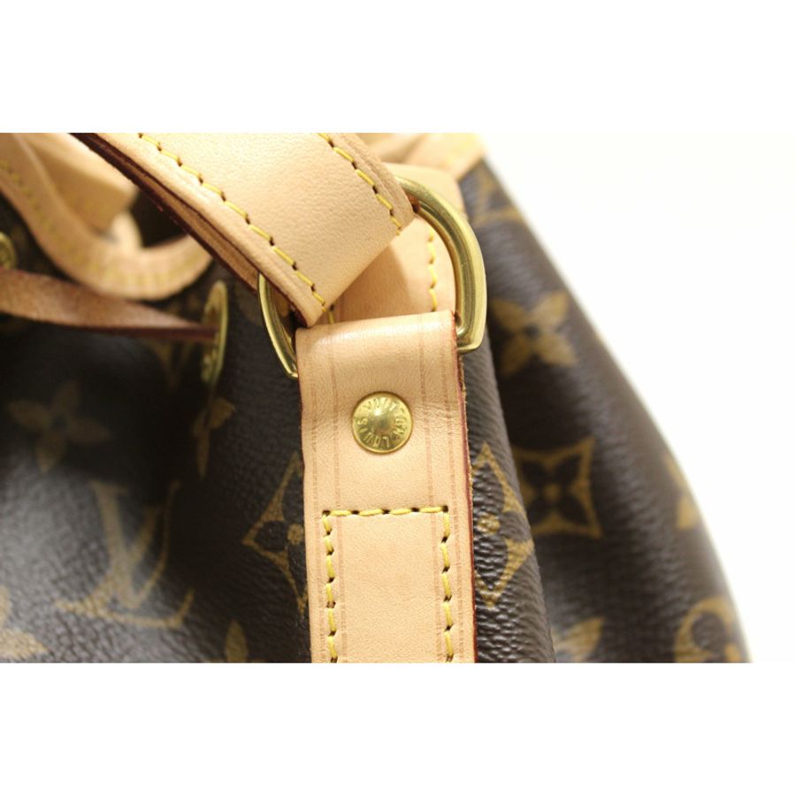 Louis Vuitton Classic Monogram Petit Noé Bucket Bag-13