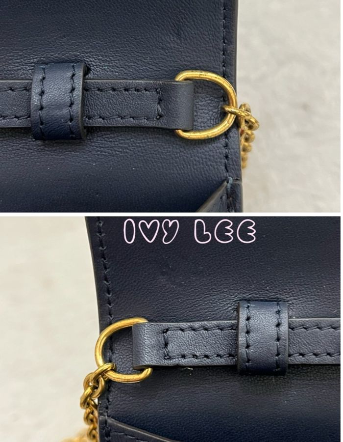 Céline 賽琳 皮革口袋信封蓋口包 黑 紅 米色 拼色 肩背包 斜背包 woc 二手精品-14