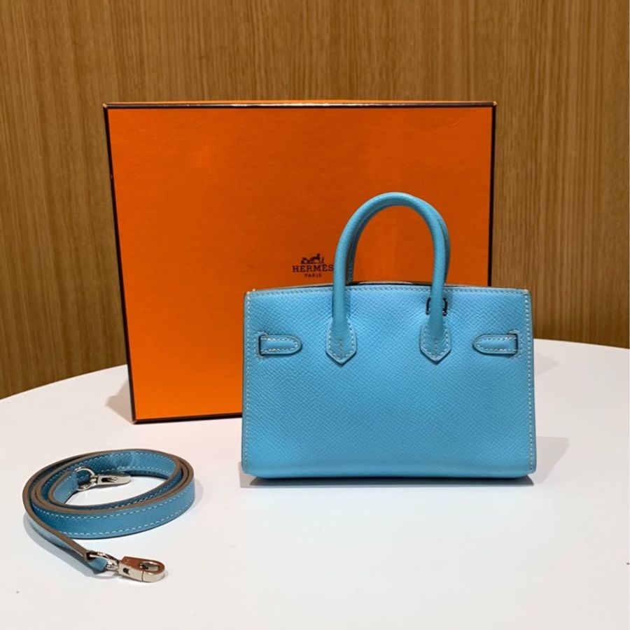 Hermes Birkin 14 Tiny Epsom 7N candy blue 糖果藍-1