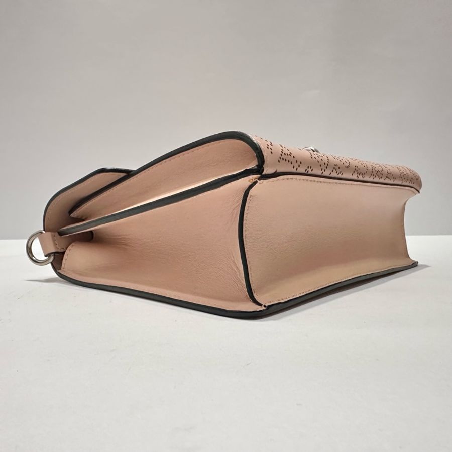 郵差包 光滑皮革 “BURBERRY”字樣雷射斜背包-14