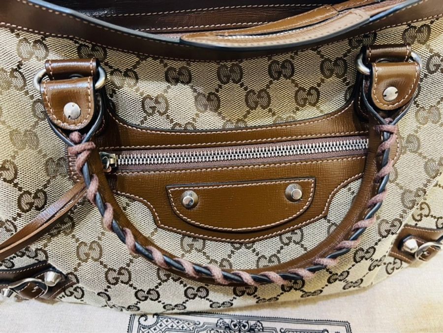 gucci 巴黎世家 聯名 機車包-3
