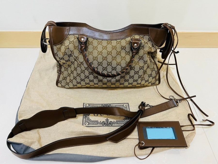 gucci 巴黎世家 聯名 機車包-8