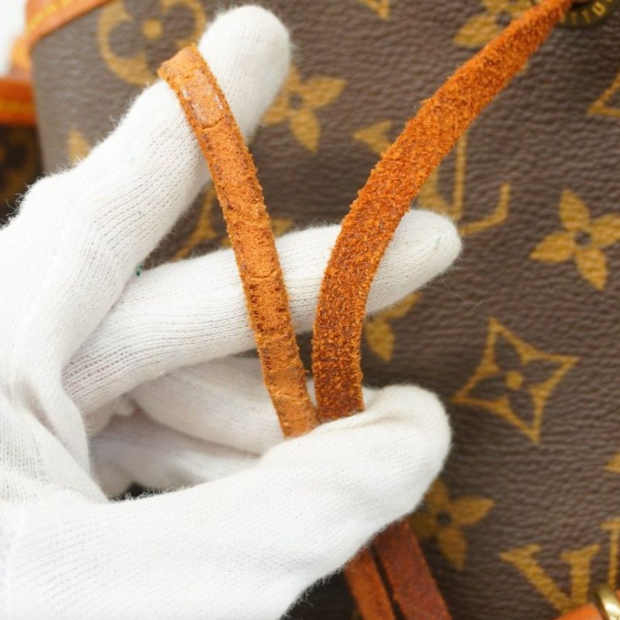 【日本二手】Louis Vuitton 後背包 Monogram Montsouris M51135 棕色女款-5