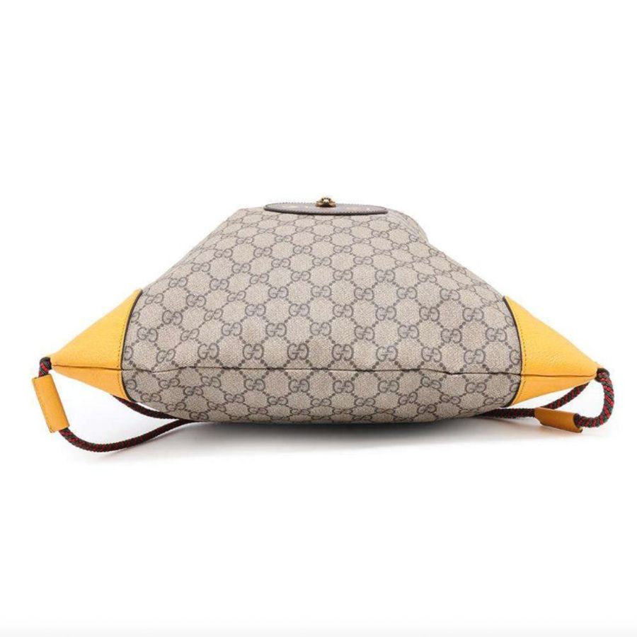 【Gucci聯名款】Gucci X Supreme 抽繩虎頭後背包-2
