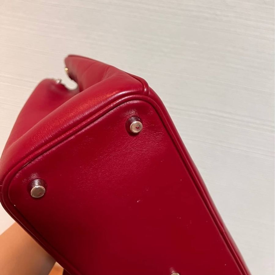 Dior vip diorissimo 紅色 黛妃包 戴妃包 化妝包 肩背包 手提包 斜背包-15