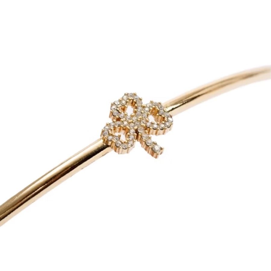 CHRISTIAN DIOR Clair D Lune Headband星星 幸運草 金色 髮圈 髮箍 髮帶 髮飾 頭飾-7