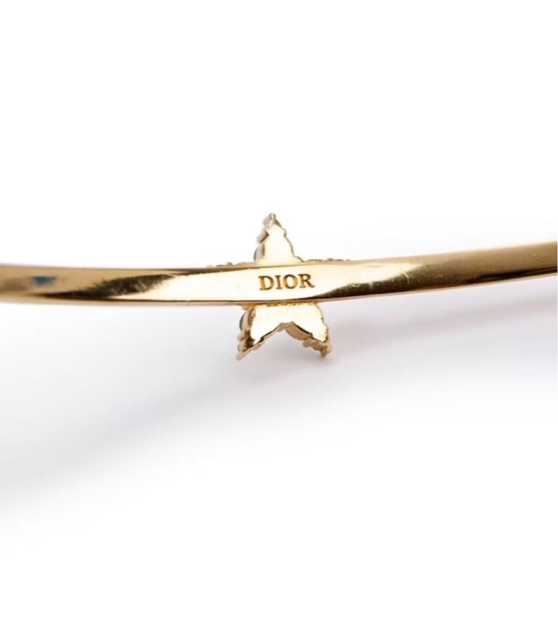 CHRISTIAN DIOR Clair D Lune Headband星星 幸運草 金色 髮圈 髮箍 髮帶 髮飾 頭飾-8