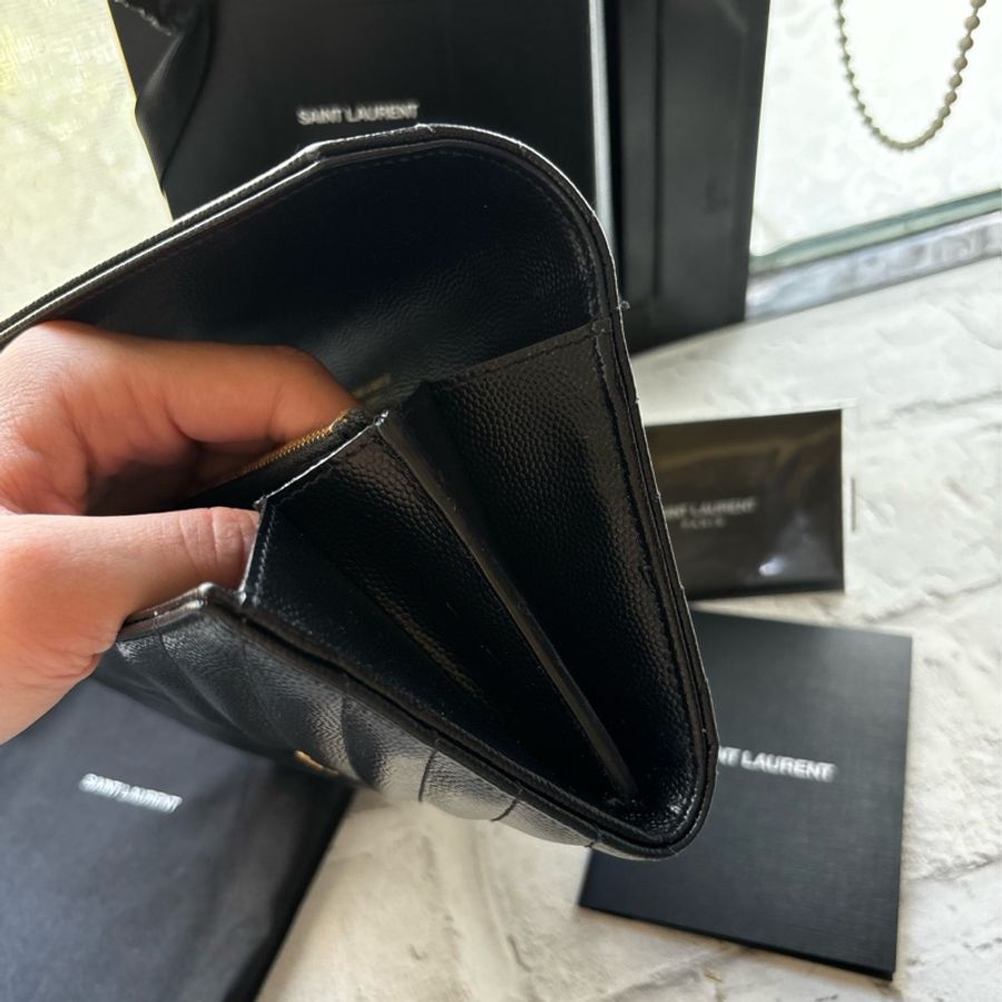 YSL SAINT LAURENT Monogram 長夾-3