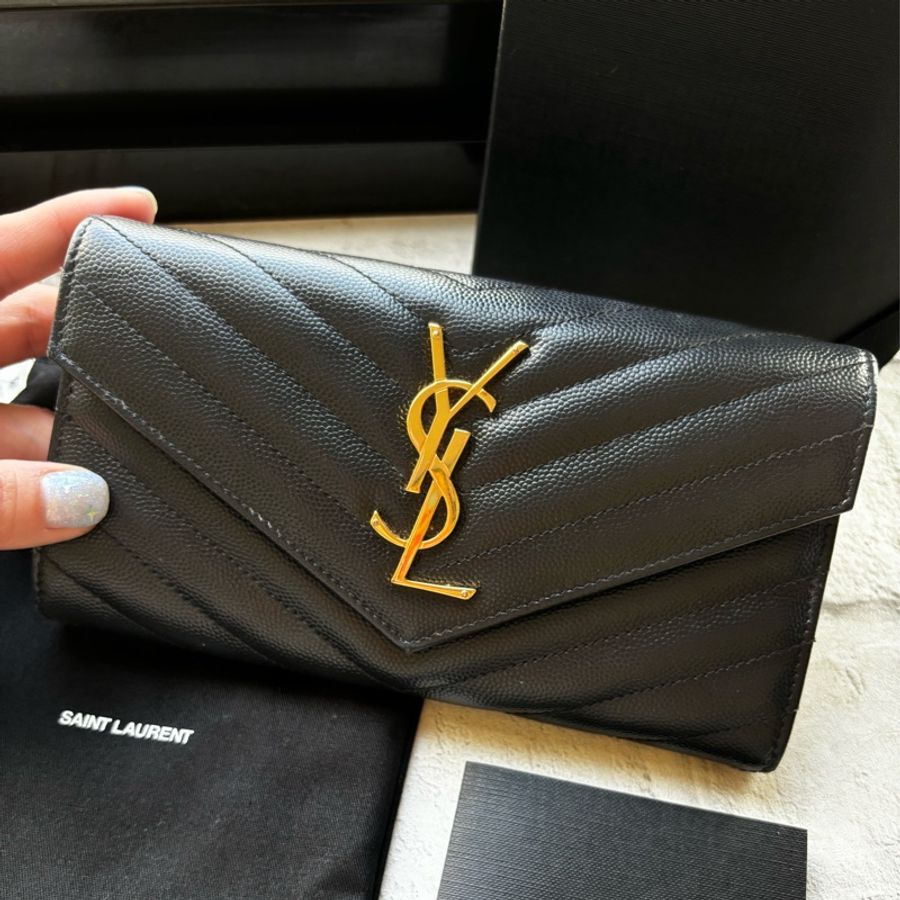 YSL SAINT LAURENT Monogram 長夾-5