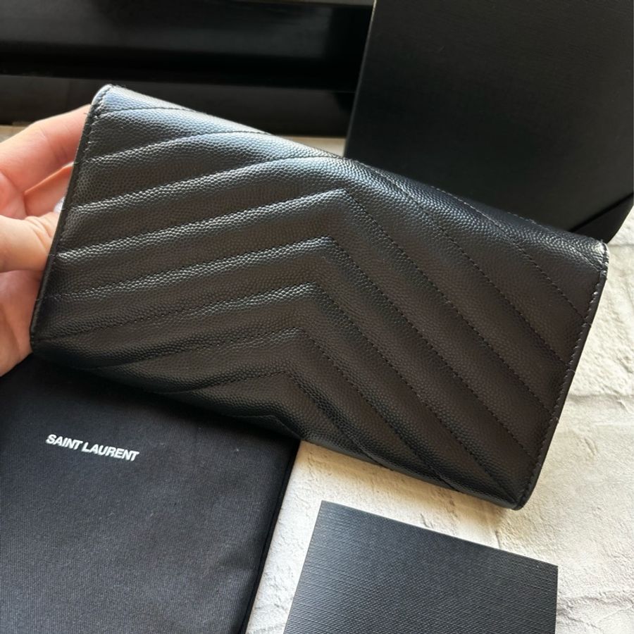 YSL SAINT LAURENT Monogram 長夾-7