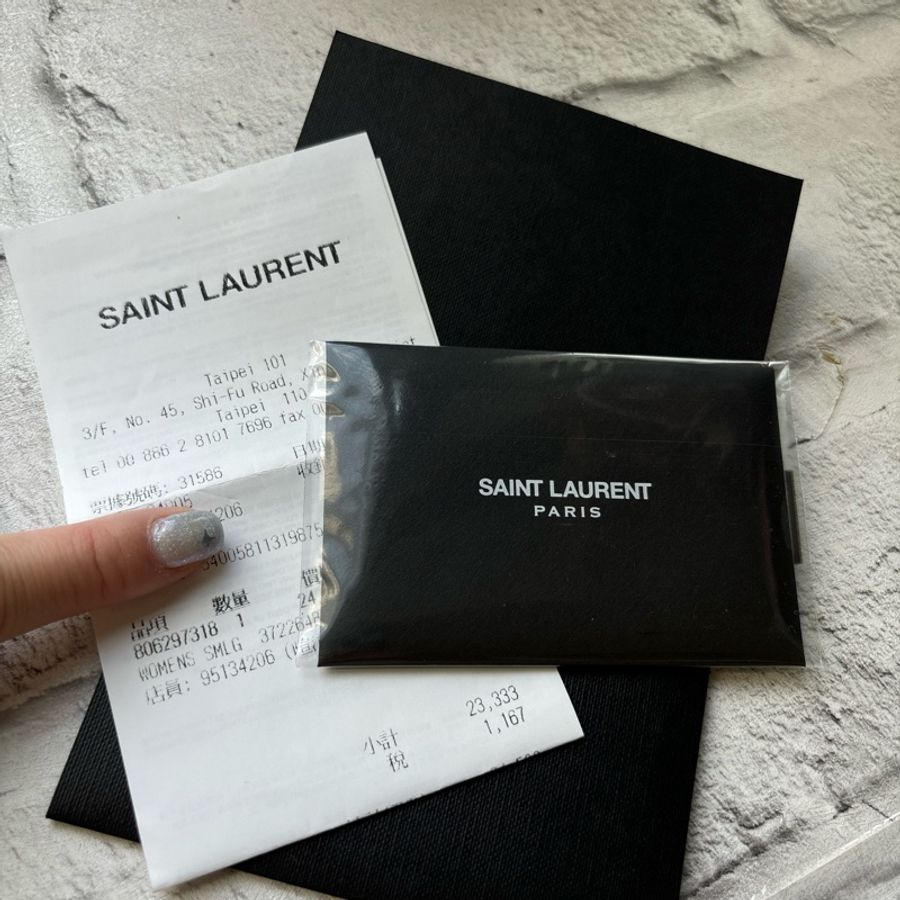 YSL SAINT LAURENT Monogram 長夾-13
