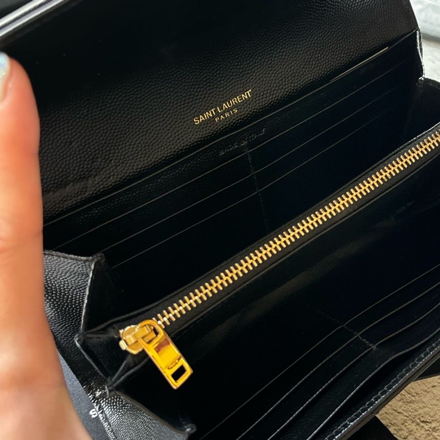 YSL SAINT LAURENT Monogram 長夾-14