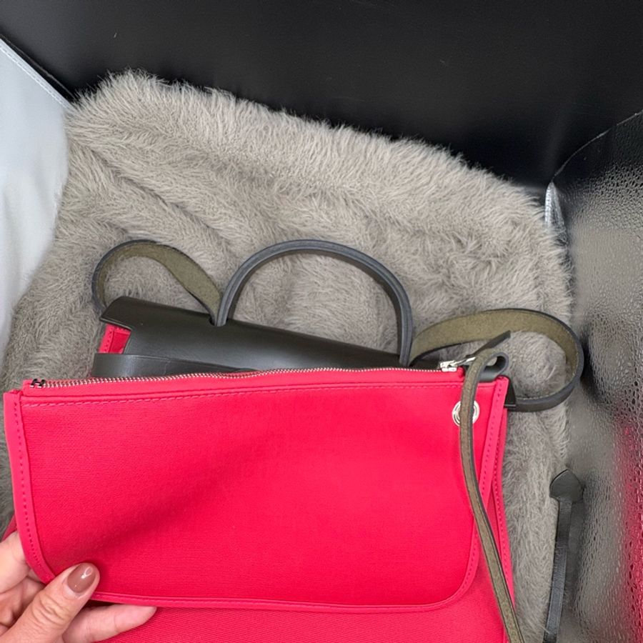 愛馬仕 Herbag 桃紅-3