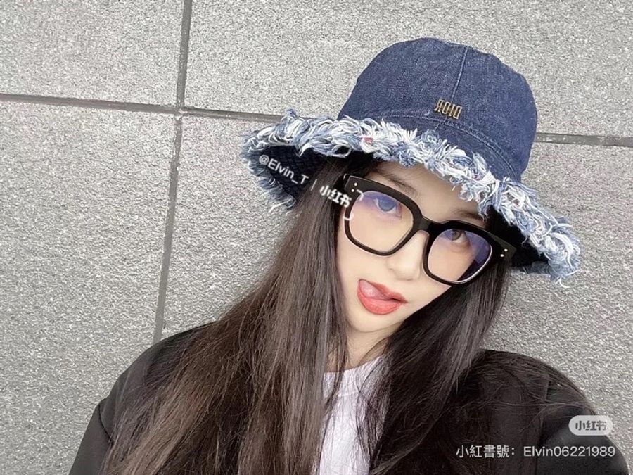 Dior 迪奧 牛仔 丹寧 牛仔帽 漁夫帽 休閒帽 帽子遮陽帽-7