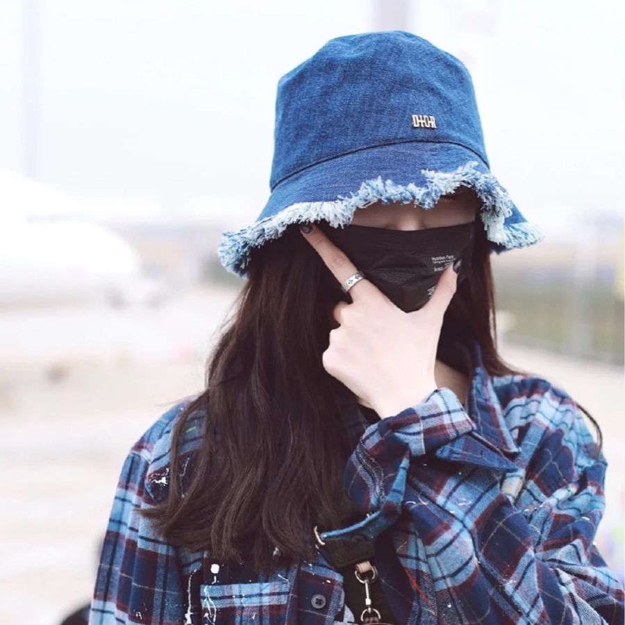 Dior 迪奧 牛仔 丹寧 牛仔帽 漁夫帽 休閒帽 帽子遮陽帽-16