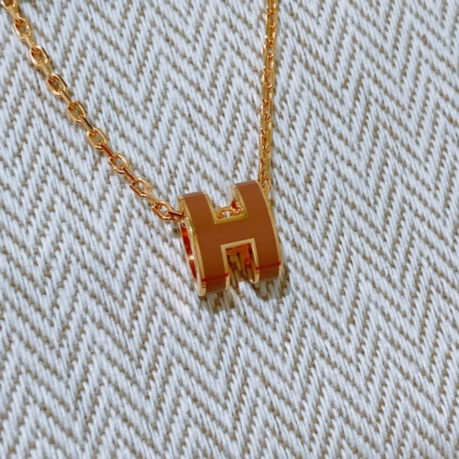 TK1462 HERMES 愛馬仕迷你H字項鏈MINI POP H NECKLACE-4