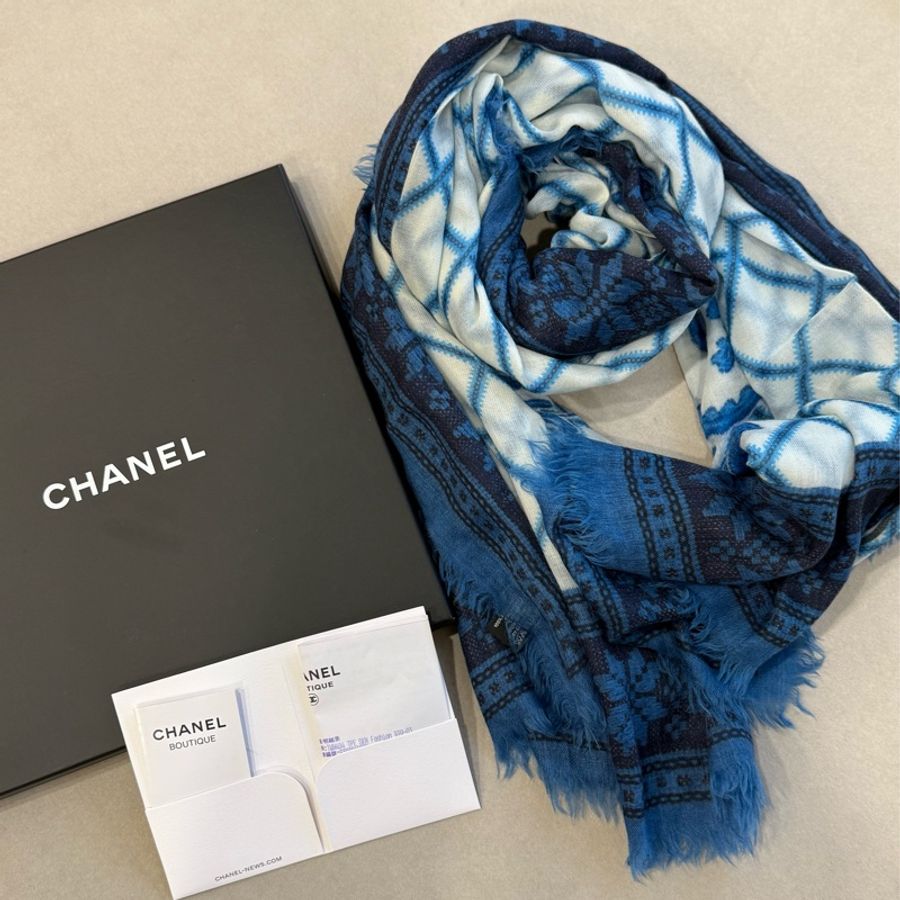 香奈兒 Chanel 絲巾-4