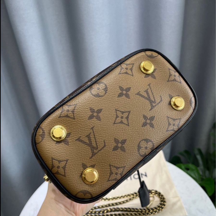 LV焦糖拼色化妝盒 Vanity Case-4