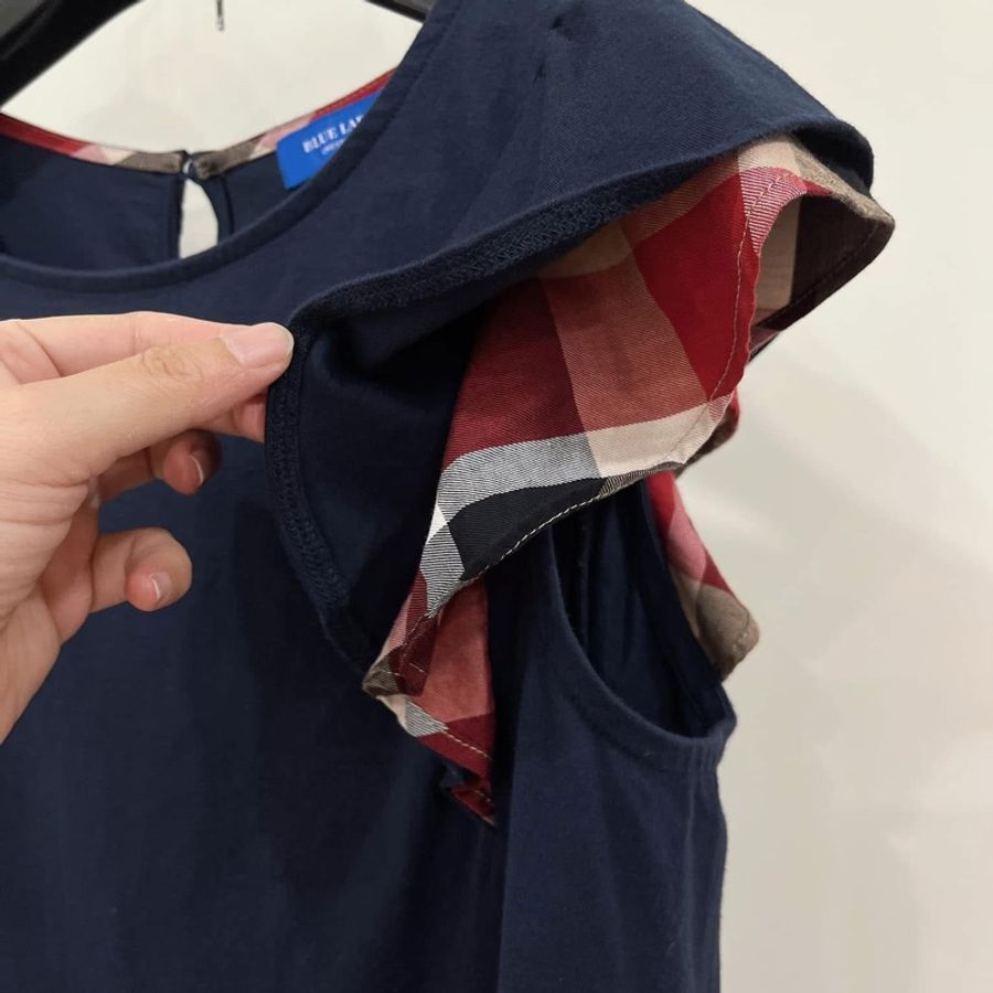 藍標新品牌BLUE LABEL CRESTBRIDGE 格紋䄂上衣-3