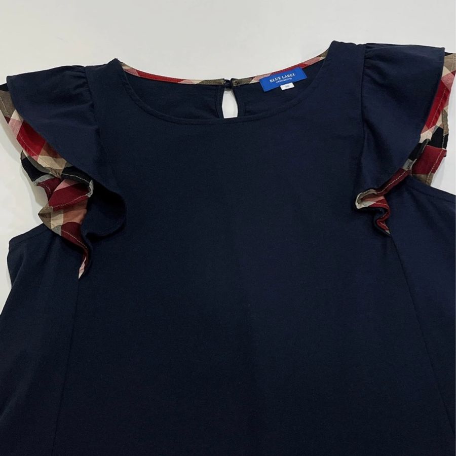 藍標新品牌BLUE LABEL CRESTBRIDGE 格紋䄂上衣-4