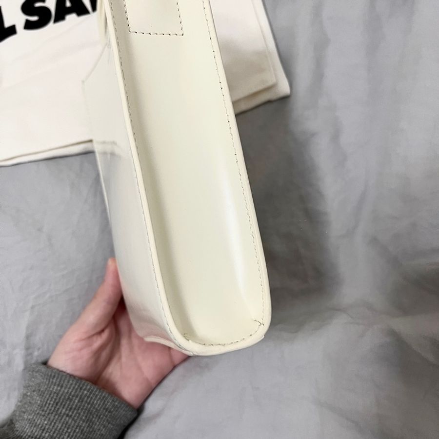 近全新 Jil Sander Tangle bag白 JIL SANDER-3