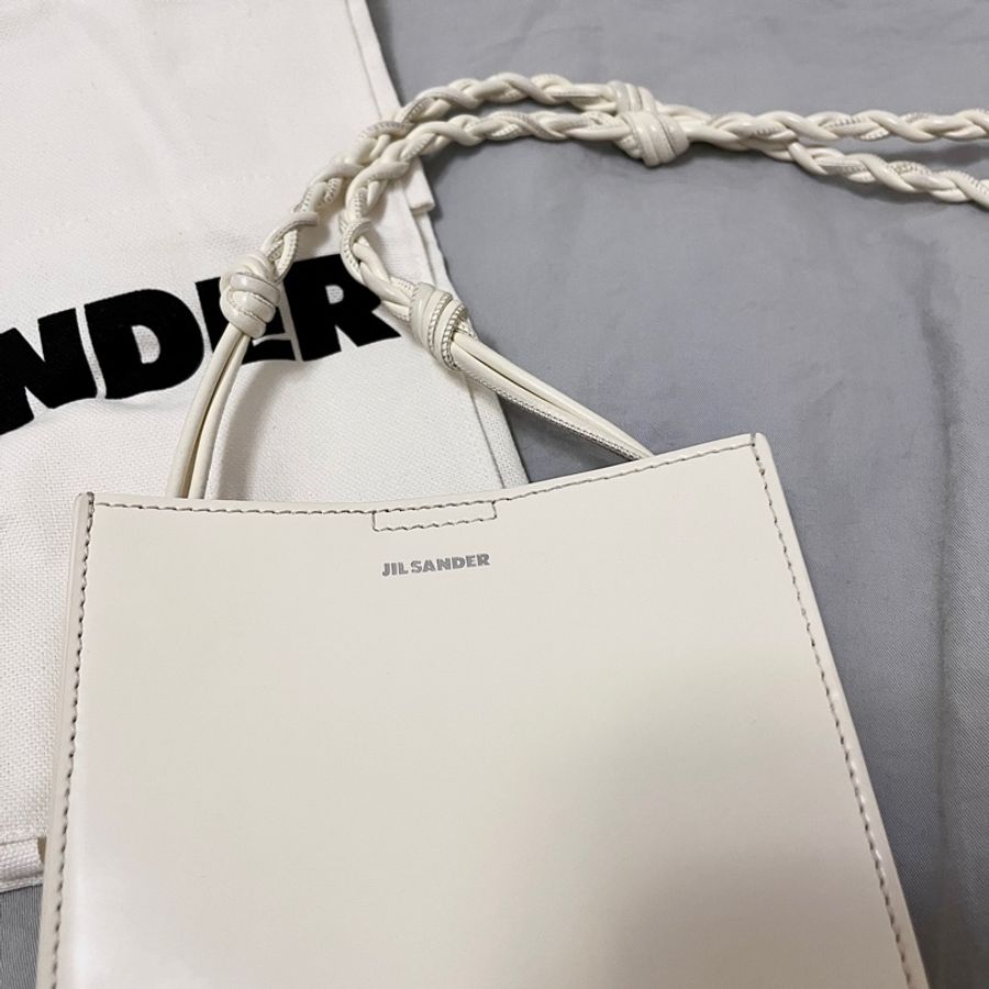 近全新 Jil Sander Tangle bag白 JIL SANDER-4