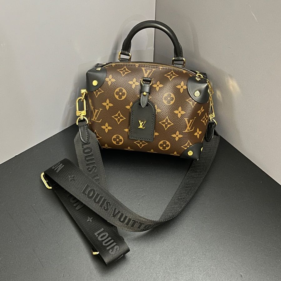(爆滿配件‼️) LV Pepite Malle Souple 老花盒子包-54