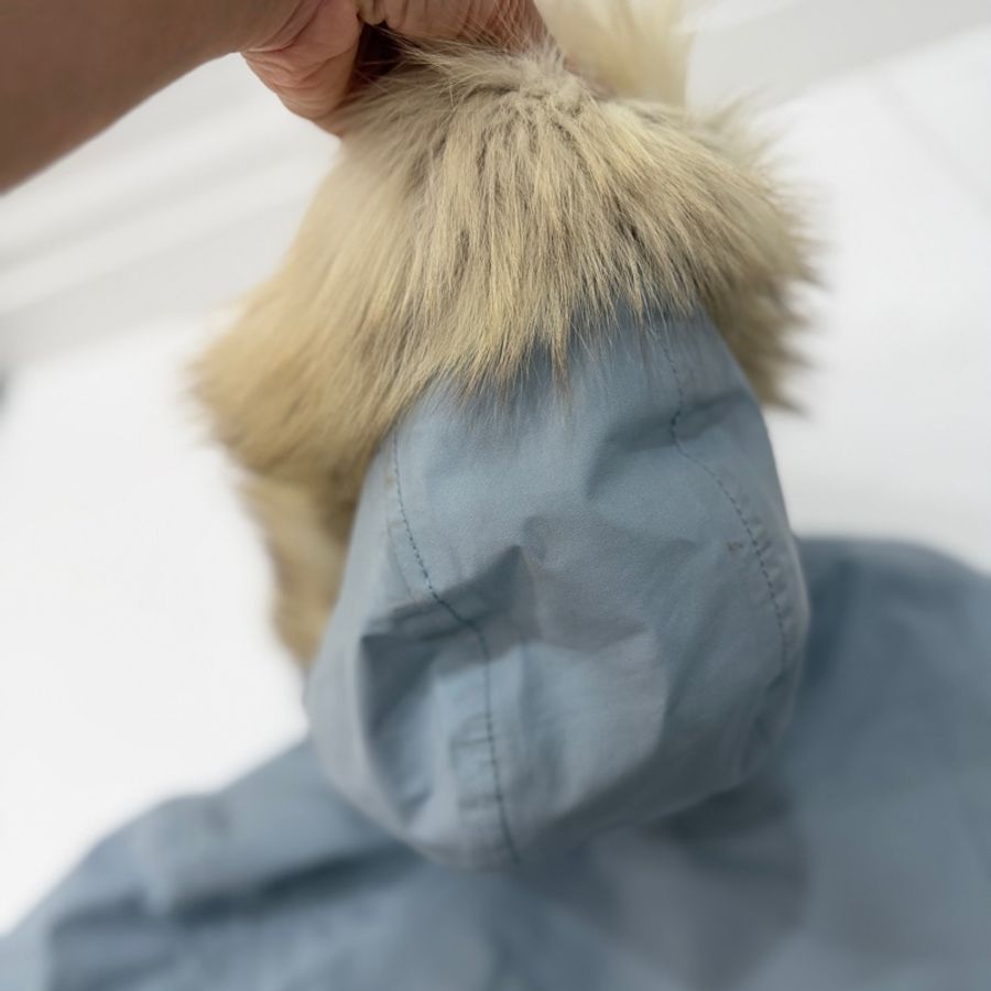 Prada Gore-Tex 連帽 毛領 防水外套 防風外套 夾克 外套-25