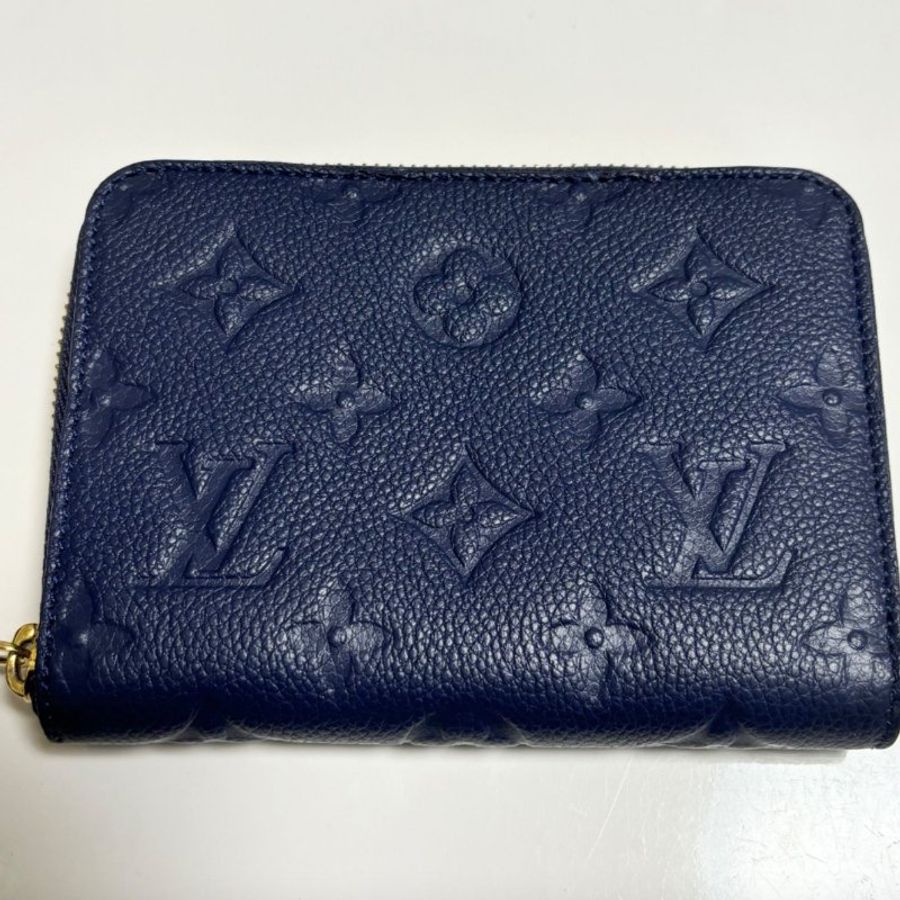 【絕美深海藍】LV 稀有雙折錢包 Portefeuille Secret Compact 藍色 Monogram-1