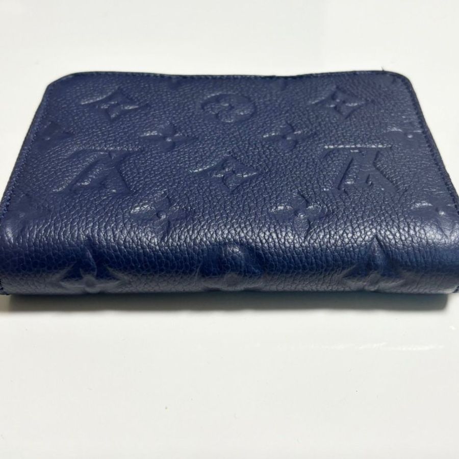 【絕美深海藍】LV 稀有雙折錢包 Portefeuille Secret Compact 藍色 Monogram-3