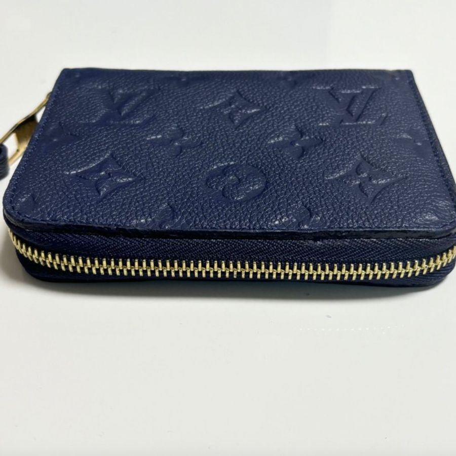 【絕美深海藍】LV 稀有雙折錢包 Portefeuille Secret Compact 藍色 Monogram-4