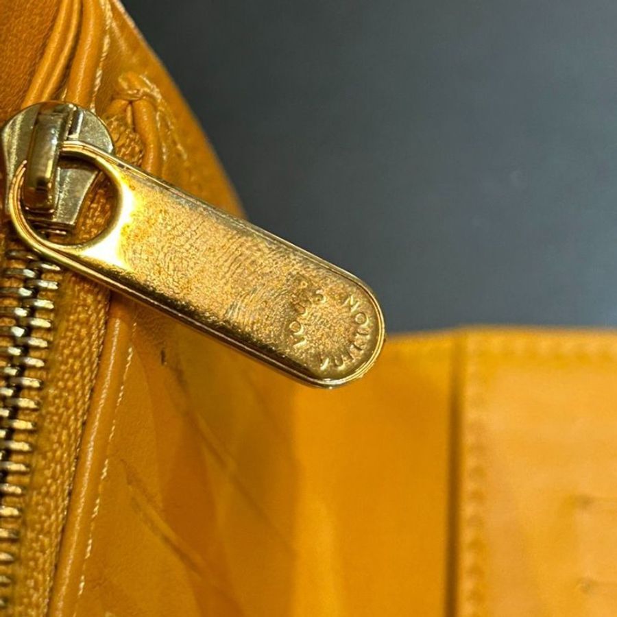 【LV經典牛仔】Louis Vuitton Portefeuille Amelia Monogram 牛仔布長夾-5