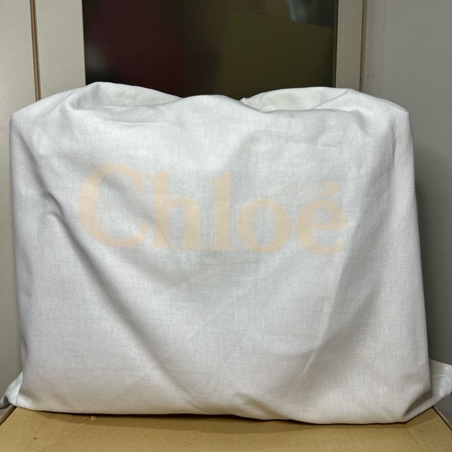 Chloe Woody Tote Medium 蒄依托特包中號粉色-10