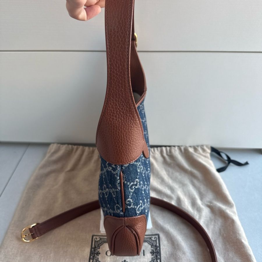 Gucci Jackie 1961丹寧小號-2