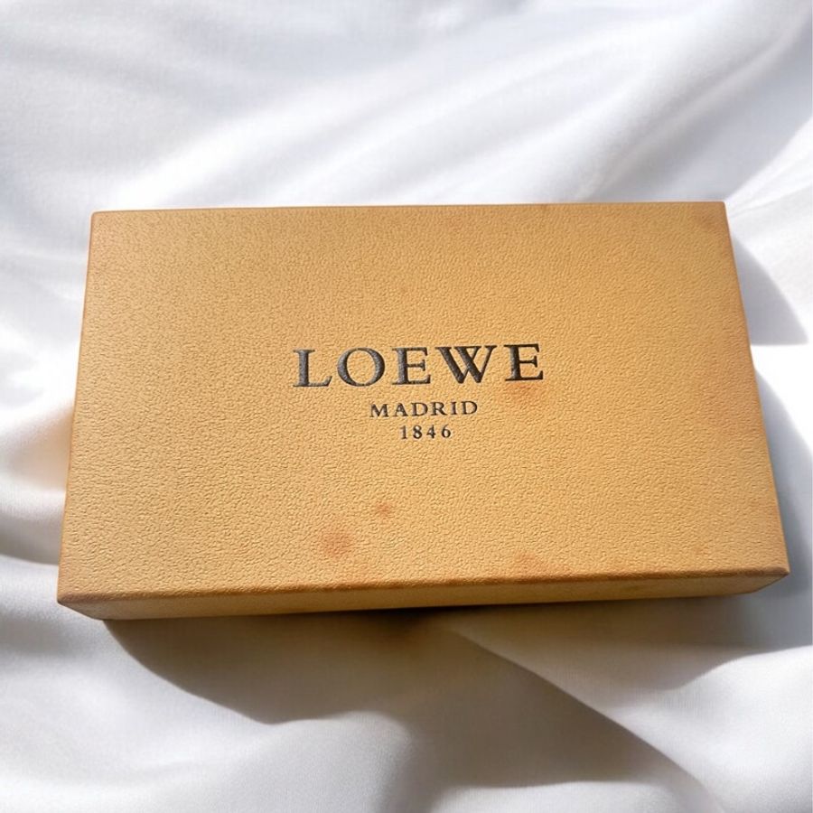 Loewe amazona 長夾 藕色-4