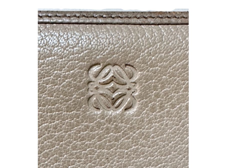 Loewe amazona 長夾 藕色-19