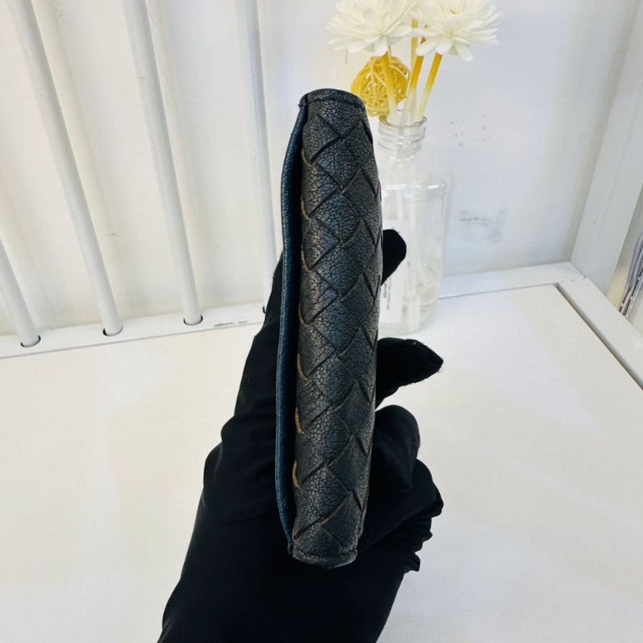 BV Bottega Veneta Intrecciato 對折摺卡套/ 銀包-5