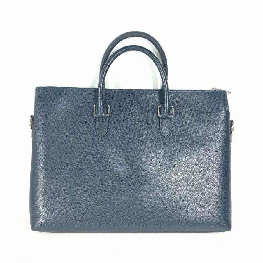 LOUIS VUITTON 路易威登 M33417 Taiga Anton 包肩皮革男士藍色海洋海軍藍-2