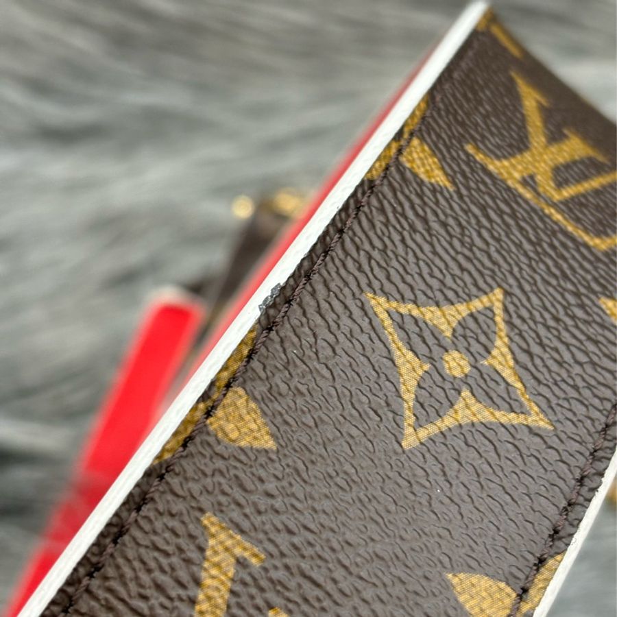 LV J02287 原花老花字紋雙面 金釦 加長帶 肩帶 肩背帶 斜背帶 背帶 NOE-2