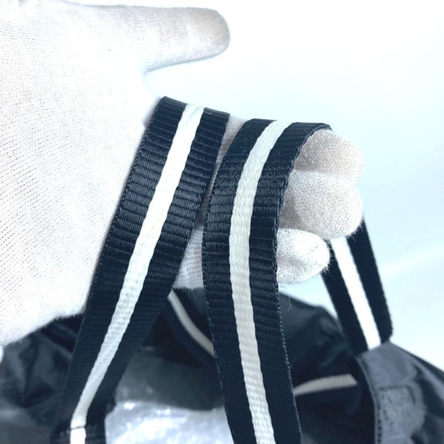 CHANEL 香奈兒 Sports CC Coco Mark 超大波士頓包單肩尼龍女黑色-4