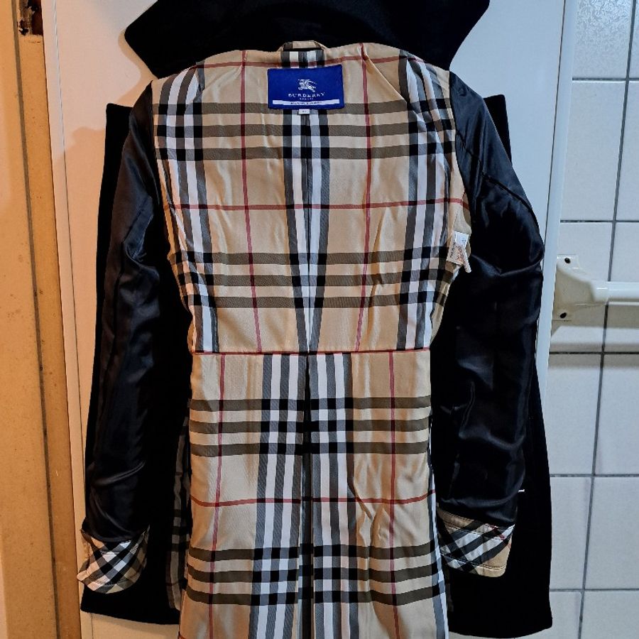 38號/幾乎全新/Burberry 藍標/女神大衣/羊毛-6