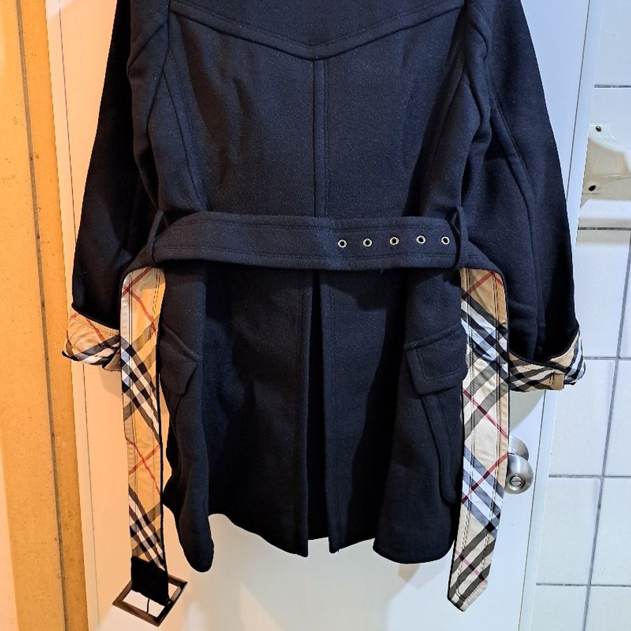 38號/幾乎全新/Burberry 藍標/女神大衣/羊毛-8