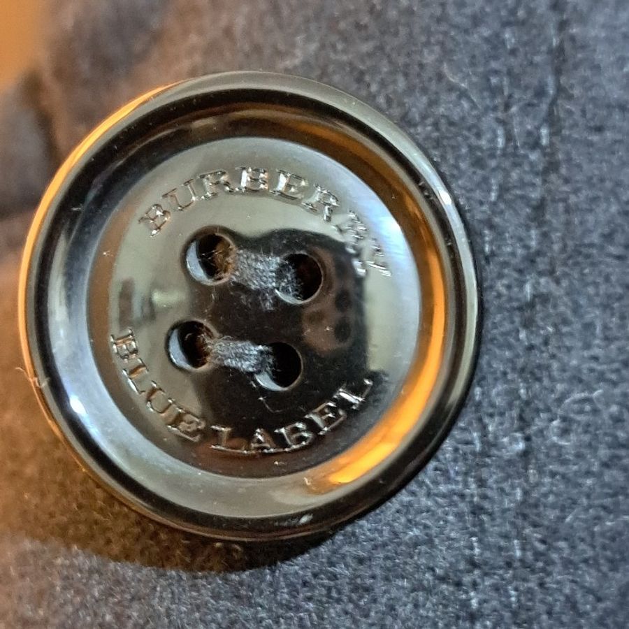 38號/幾乎全新/Burberry 藍標/女神大衣/羊毛-18