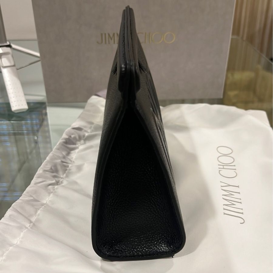 🔥🔥🔥保證真品Jimmy Choo 真皮手拿包-10