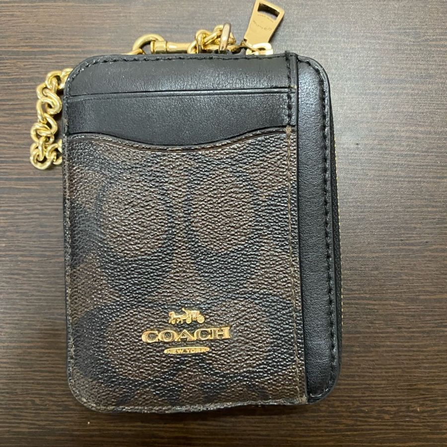 coach手掛零錢卡包-0