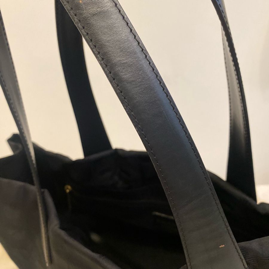 Chanel Coco mark nylon totebag 實用容量大手挽上膊袋-14